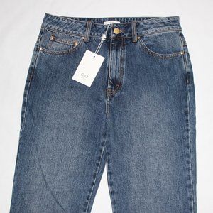 CO CROP HIGH WAIST FLARE JEANS
